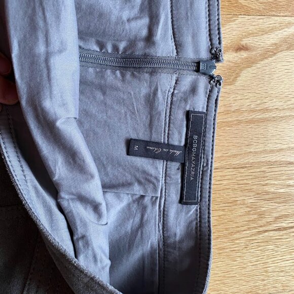 BCBG MAXAZRIA Jupe suede grise femme - Picture 3 of 3